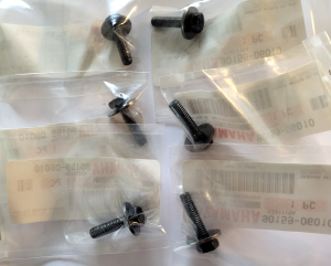 YAMAHA YFZ450, YFZ450R, YFZ450X, 6 CLUTCH SPRING SCREWS & WASHERS 90159-06010-00
