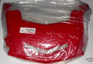 YAMAHA GRIZZLY 700 FRONT FENDER RED NOSE HOOD PANEL 2016-2025, 2UD-F3391-10-00
