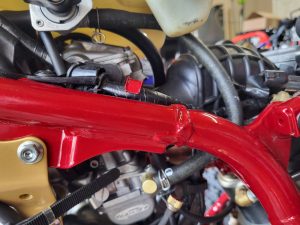 HONDA TRX450R, TRX450ER, EXTRA LONG FUEL LINE, GAS HOSE TUBE VALVE TO CARBURETOR