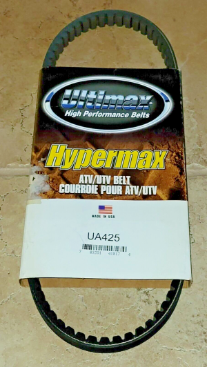 YAMAHA GRIZZLY, BREEZE 125 ATV ULTIMAX CLUTCH DRIVE BELT, REPLACES 3FA-17641-00