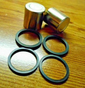 KAWASAKI FRONT BRAKE CALIPER PISTONS & SEALS, BAYOU 300,400,BRUTE FORCE 650,750