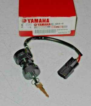 YAMAHA BIG BEAR 400, YFZ450R, YFZ450X,RAPTOR 700 IGNITION KEY SWITCH, 2 KEYS