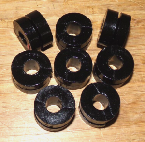 ATC250R ATC 250R RADIATOR MOUNTING CUSHIONS, GROMMETS, SETTING X8, 19052-HA2-000