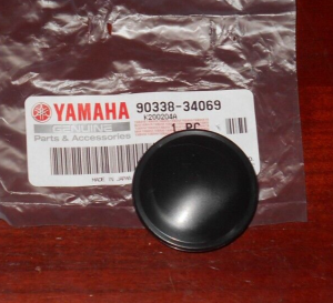YAMAHA SWINGARM PIVOT BOLT CAP 'PLUG" BIG BEAR 350,YFM350ER,WOLVERINE,TIMBERWOLF