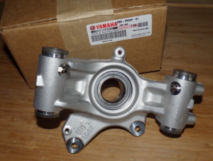 YAMAHA GRIZZLY 550, 700 KODIAK LEFT REAR ALUMINUM A ARM KNUCKLE 2BG-F530F-01