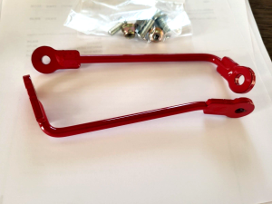 HONDA TRX250R TRX 250R MAIER FRONT FENDER LOWER STAYS, MOUNTS, BRACES, BRACKETS
