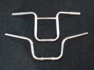 YAMAHA SNOWMOBILE BRAVO, ENTICER CHROME AFTERMARKET HANDLEBARS, BARS