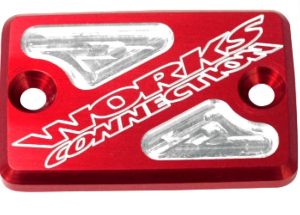 YAMAHA ZUMA 50 FRONT BRAKE MASTER CYLINDER COVER, RED 2002-2011