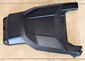 HONDA TRX 500, 520 FOREMAN, RUBICON BLACK GAS TANK COVER, 83700-HR6-A60ZA