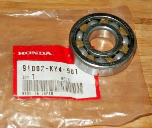 HONDA CRANKSHAFT,CRANK BEARING,ENGIN CASE,TRANSMISSION BEARING 91002-KY4-901