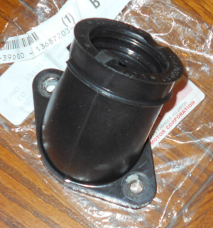 SUZUKI QUAD RUNNER 250, KING QUAD 300 CARBURETOR INTAKE BOOT, PIPE 13101-39D00