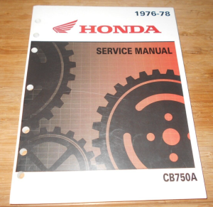 HONDA CB750A MECHANICS REPAIR MANUAL BOOK 1976-1978  6139300
