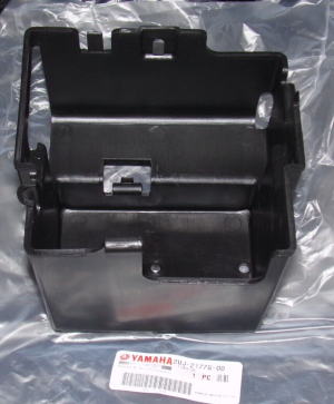 YAMAHA ROUTE 66, XV250, VIRAGO V-STAR 250 PLASTIC BATTERY BOX, TRAY, HOLDER