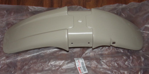 YAMAHA TW200 TW 200 TAN FRONT FENDER, SPLASH GUARD 3AW-21511-B0, SANDSTONE BROWN