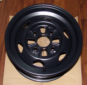 HONDA 500 RUBICON, FOREMAN 520 ORIGINAL BLACK FRONT 12" RIM, WHEEL 44650-HR5-A20