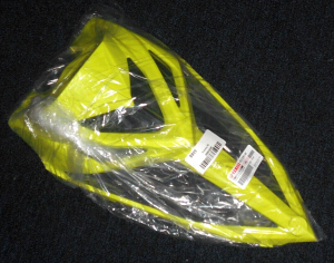 YAMAHA RAPTOR 700 YELLOW FRONT FENDER VENTED NOSE HOOD, RADIATOR COVER 13-26