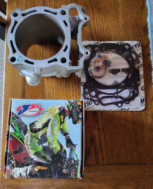 YAMAHA YFZ450R, YFZ450X 97MM BIG BORE CYLINDER KIT, JE PISTON, COMETIC GASKETS