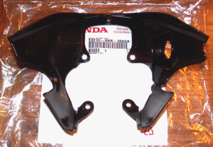 HONDA RINCON 680 CENTER DASH COVER BLACK LOWER SPEEDOMETER HOUSING, SHROUD, 53210-HN8-000ZA