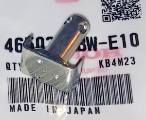 HONDA REAR BRAKE PEDAL PIN, TRX450R, TRX450ER, CBR600, CB900, 46503-MBW-E10