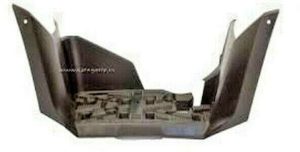 YAMAHA GRIZZLY 550,700 KODIAK RIGHT SIDE FOOTWELL, FLOORBOARD, FLOOR FOOTREST,1HP-F7463-00-00