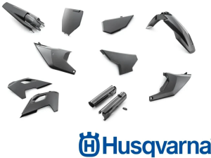 HUSQVARNA BLACK BODY KIT TC125 FC250 FC350 FX350 FC350 TC250 FX450 FC450 TX300