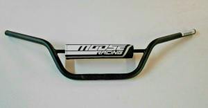 HONDA PCX150, PCX 150 WW150 GROM, NAVI, KAWASAKI Z125 BLACK STEEL HANDLEBAR BARS