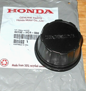 TRX 200 300 FOURTRAX, 400, 450 FOREMAN 450ES RANCHER 350 FRONT, REAR WHEEL CAP