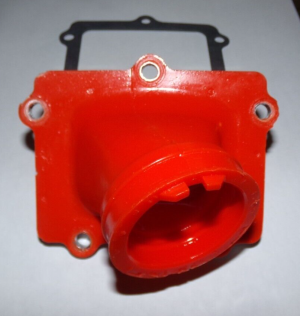 SUZUK LT500 QUAD RACER, QUADZILLA 500 CARBURETOR RUBBER INTAKE REED CAGE BOOT 87