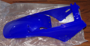 YAMAHA PW80 BLUE REAR FENDER & SIDE PANELS 1983-2006, 3RV-21711-20