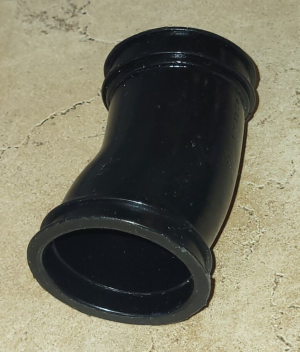 SUZUKI LT250R LT250 QUADRACER 250 AIR BOX TO FRAME DIRTY AIR INTAKE TUBE 1991-92