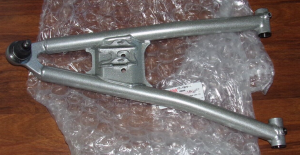 YAMAHA YFZ450R SILVER LEFT BOTTOM LOWER CONTROL A-ARM 2009-2025, 1TD-F3570-40-00