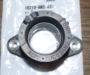 HONDA TRX450 FOREMAN 450 S/ES/FE/FM CARBURETOR TO HEAD INTAKE BOOT, FLANGE 16210-HN0-A01