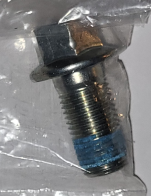SUZUKI LT500R 500 QUADZILLA, 250, LT250R QUADRACER A ARM BALL JOINT BOLT 85-92