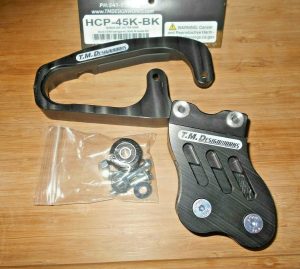 HONDA TRX 450R 450ER REAR CHAIN GUIDE, BUFFER, ROLLERS,MOUNT SLIDE N GLIDE BLACK