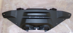 HONDA RINCON 650, 680 REAR FENDER BLACK CENTER PIECE WITH EXHAUST HEAT SHIELD 80270-HN8-A00ZA