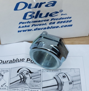 SUZUKI LTZ400 QUAD SPORT , KAWASAKI KFX400, DVX400 DURA BLUE POSI-LOCK AXLE NUT