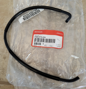 HONDA NAVI 110 PETCOCK TO CARBURETOR FUEL LINE, GAS HOSE 17683-K74-A00