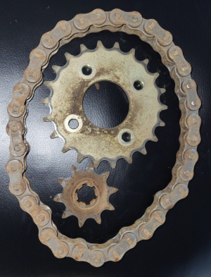 SUZUKI LT80, KAWASAKI KFX80 LT KFX 80 520 0-RING CHAIN & SPROCKET KIT 87-06, ZZZ