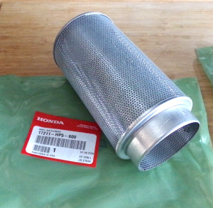 HONDA 420 RANCHER METAL AIR FILTER ELEMENT HOLDER, BODY, FRAME 17211-HP5-600