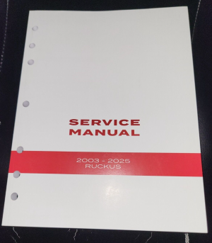 HONDA RUCKUS 50 OEM SHOP, SERVICE REPAIR MANUAL BOOK,03-25 MOTORCYCLE SCOOTER