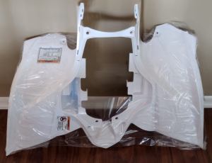YAMAHA YFZ450R, YFZ 450R WHITE REAR FENDERS 1TD-F1600, 14-26, 1TD-F1600-D0-00