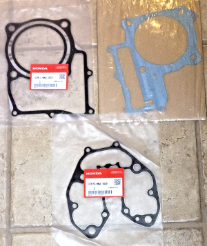 HONDA TRX 500 FOREMAN, RUBICON ENGINE TOP END GASKETS, HEAD, BASE, VALVE COVER