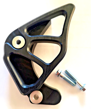 SUZUKI RMZ250 RMZ 250 BLACK ENGINE CHAIN GUARD, CASE SAVER TM DESIGN 07-18