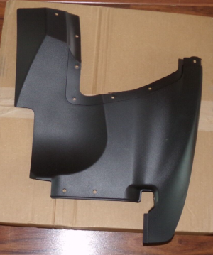 KAWASAKI PRAIRIE 650, 700 RIGHT SIDE FRONT FENDER BLACK MUD FLAP 35019-1392-6Z
