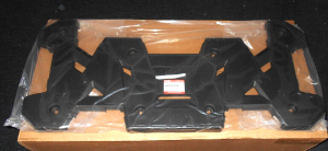 SUZUKI KING QUAD 500 & 750 REAR RACK, CARRIER BLACK PLASTIC COVER 46385-34K01