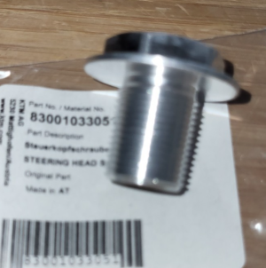 KTM ATV 450XC, 450SX, 505SX, 525XC STEERING SHAFT BOTTOM STEERING LEVER BOLT