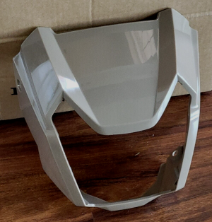HONDA FOREMAN TRX520 SANDSTONE BEIGE HEADLIGHT COVER, HOUSING, SHROUD