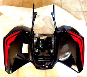 HONDA TRX250EX TRX 250EX 250X TRX250X OEM BLACK REAR FENDERS 2006-2026, 80150-HS1-A10ZE