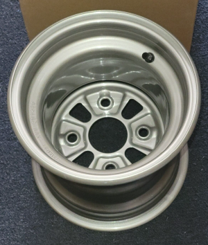HONDA TRX300 300 FOURTRAX 2x4 REAR STEEL 9" WHEEL, RIM 42650-HM4-850, 1988-2000