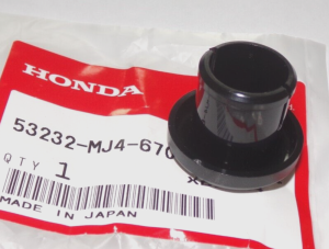 HONDA STEERING STEM NUT PLASTIC CENTER CAP, PLUG 53232-MJ4-670, VFR,CBR,NT,NC,CB